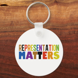 Representatie is belangrijk LGBTQIA Regenboog Dive Sleutelhanger