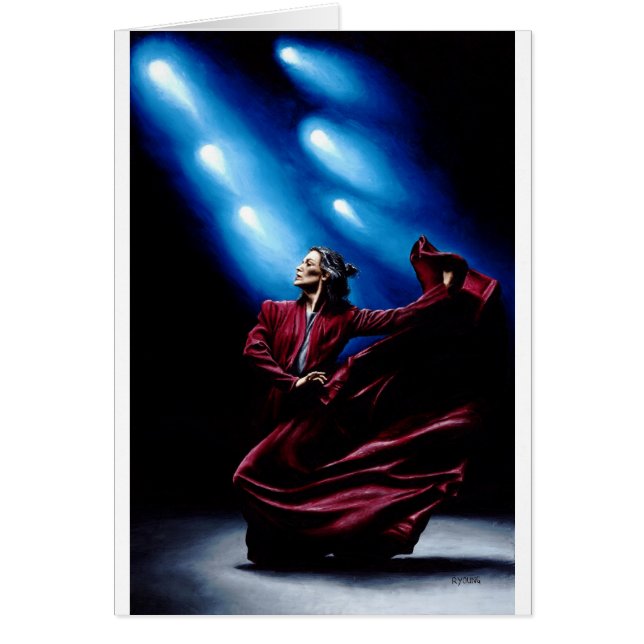 Représentation de flamenco (Devant)