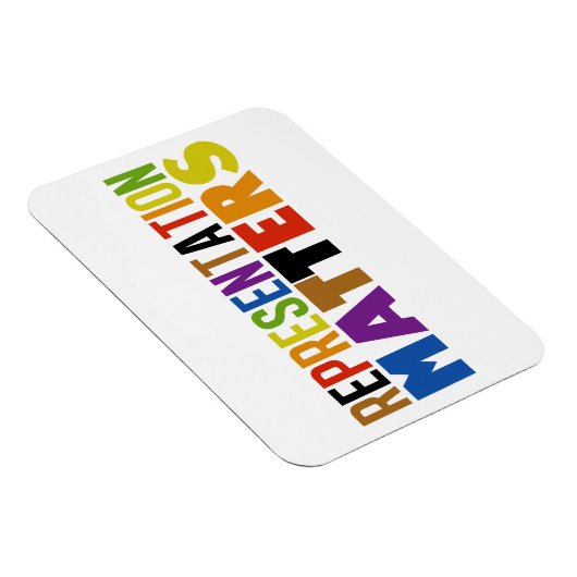 Representation Matters Rainbow Diversity Card Magneet (Rechterzijde)