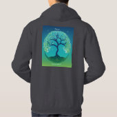 Représenter le design sweat - shirt à capuche du S (Dos)