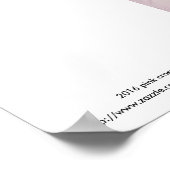 Reprintable Church bulletin master sjabloon poster (Hoek)