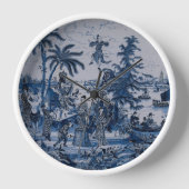 Repro Chinoiserie Delft Blue en White Tegel (Voorkant)
