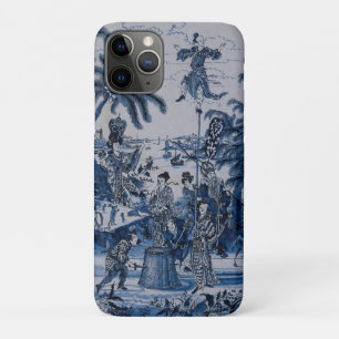Repro Chinoiserie Delft Blue en White Tegel iPhone 11 Pro Hoesje