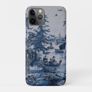 Repro Chinoiserie Delft Blue en White Tegel iPhone 11 Pro Hoesje
