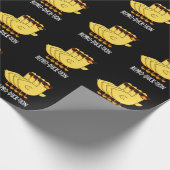 Repro-duck-tion Funny Animal Duck Pun Dark BG Cadeaupapier (Hoek)