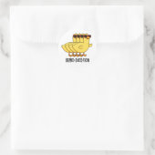 Repro-duck-tion Funny Animal Duck Pun Ronde Sticker (Tas)
