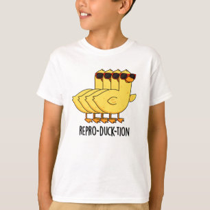 Repro-duck-tion Funny Animal Duck Pun T-shirt