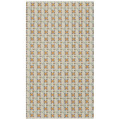 Repro Traditionele gele Tulp Delft Tegel Tafelkleed (Voorkant)