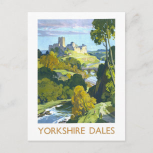 Reproductie Reisposter voor Yorkshire Dales Briefkaart