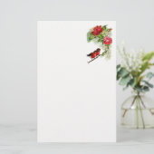  Reproductie Spring Robins Briefpapier (Staand voorkant)