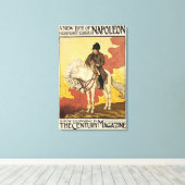 Reproductie van een poster adverteren "Een nieuw l Canvas Afdruk (Insitu (Houten vloer))