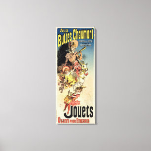 Reproductie van een poster adverteren "New Year Gi Canvas Afdruk
