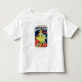Reproductie van een Poster Adverteren "Pantomimes Kinder Shirts (Voorkant)