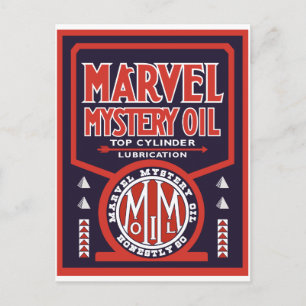  reproductie van olieteken briefkaart