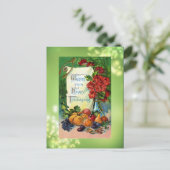 Reproduction de carte postale Bon thanksgiving ant (Debout devant)