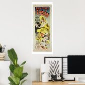 Reproduction d'une affiche annonçant le 'Grand Th' (Bureau à domicile)