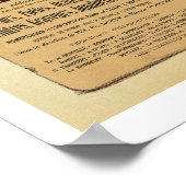 Reproduction d'une affiche publicitaire d'un livre (Coin)