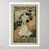 Reproduction d'une affiche publicitaire "Jeanne d' (Devant)