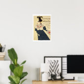 Reproduction d'une affiche publicitaire "La Revue (Bureau à domicile)