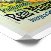 Reproduction d'une affiche publicitaire "Le miroir (Coin)