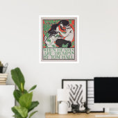Reproduction d'une affiche publicitaire "Quand les (Bureau à domicile)