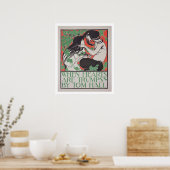 Reproduction d'une affiche publicitaire "Quand les (Cuisine)