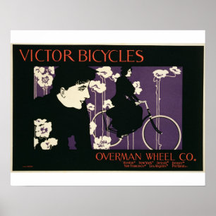 Reproduction d'une affiche publicitaire "Victor Bi