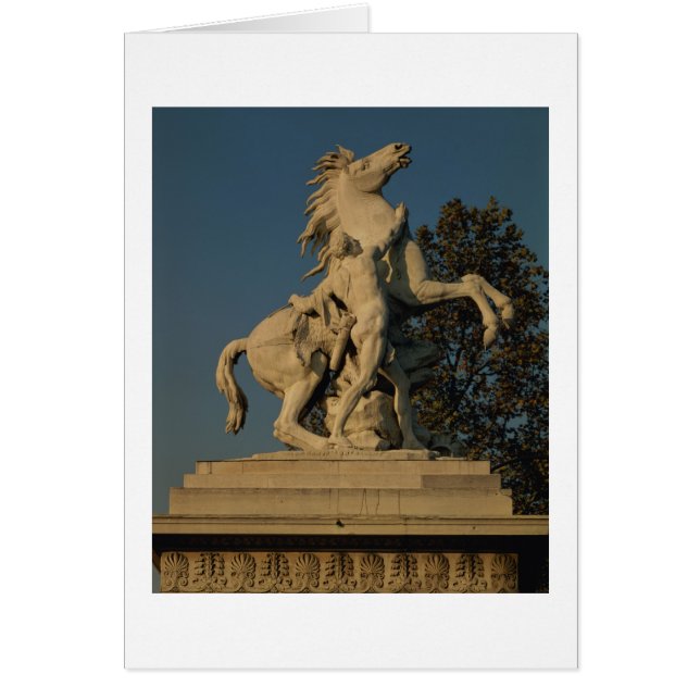 Reproduction d'une de l'originall de deux "chevaux (Devant)