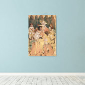 Reproduction print "A Child's Garden" (Insitu (Houten vloer))