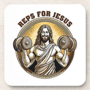 Reps voor Jezus Bier Onderzetter