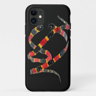 Reptiel Art Twisting Snakes iPhone 11 Hoesje