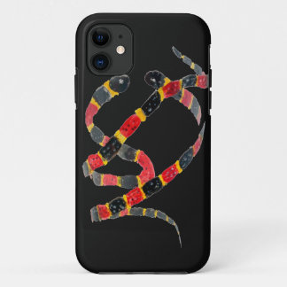 Reptiel Art Twisting Snakes iPhone 11 Hoesje