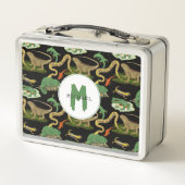 Reptiel, hagedissen en amfibieën Kinder monogram (Achterkant)