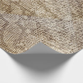 Reptiel huidpatroon cadeaupapier (Hoek)