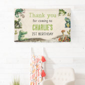 Reptiel Show verjaardagsfeestje Spandoek (Insitu)