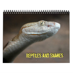 Reptielen en slangen Agenda Kalender