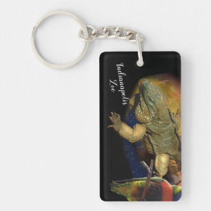 Reptielen en vogels uit de dierentuin van Indianap Sleutelhanger