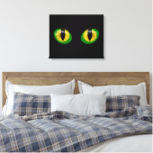 Reptielenogen Canvas Afdruk (Insitu (Slaapkamer))