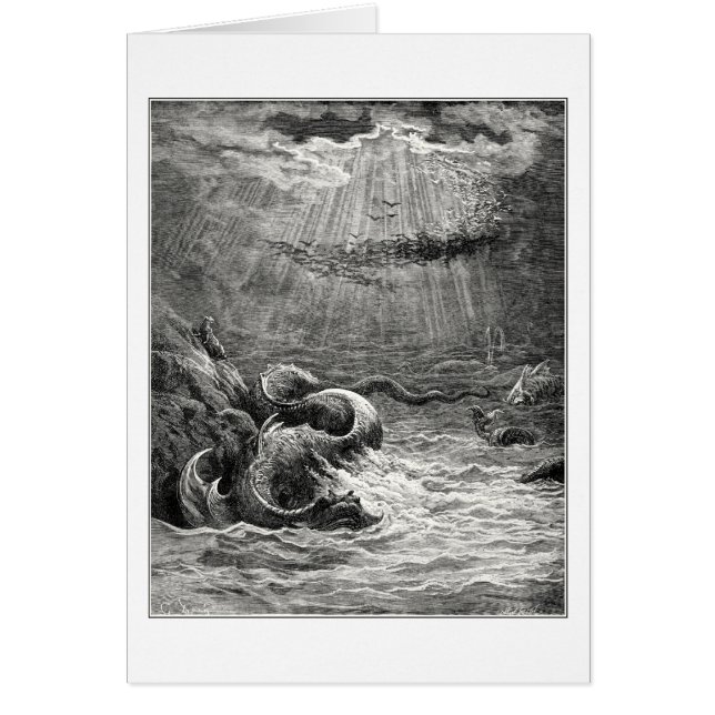 Reptile avec le frai abondant, par Gustave Dore (Devant)
