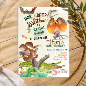 Reptile Birthday Party Kaart