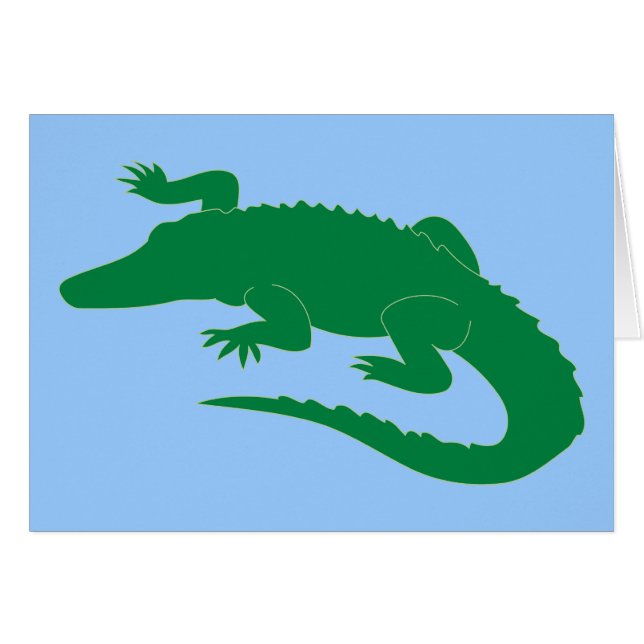 Reptile d'alligator d'alligator de crocodile (Devant horizontal)