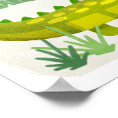 Reptile Personnalisé Anniversaire Affiche de bienv (Coin)