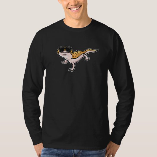 Reptile Pet Lizard Leopard Gecko   T-shirt (Voorkant)