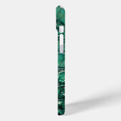 Reptiliaans chique smaragd ontwerp Case-Mate iPhone case (Achterkant / Links)