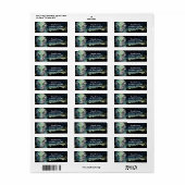 Reptilian Lizard Man buitenaards wezen Etiket (Full Sheet)