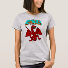 Reptisaurus t-shirt voor dames