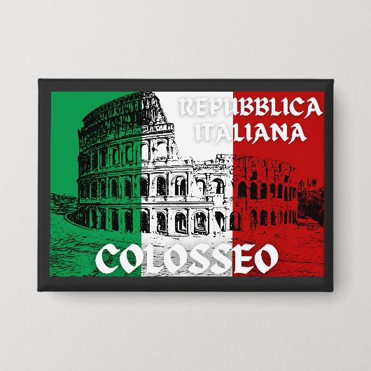 Repubblica Italiana Colosseum Button (Voorkant)