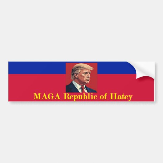 Republic Bumpersticker (Voorkant)