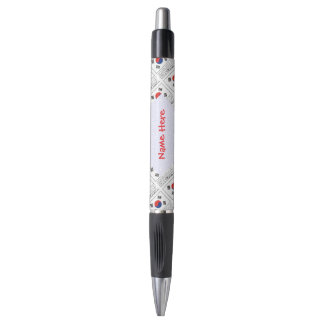 Republic of Korea Flag Tiled Emmy Pen
