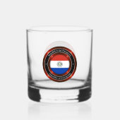 Republic of Paraguay Whisky Glas (Achterkant)